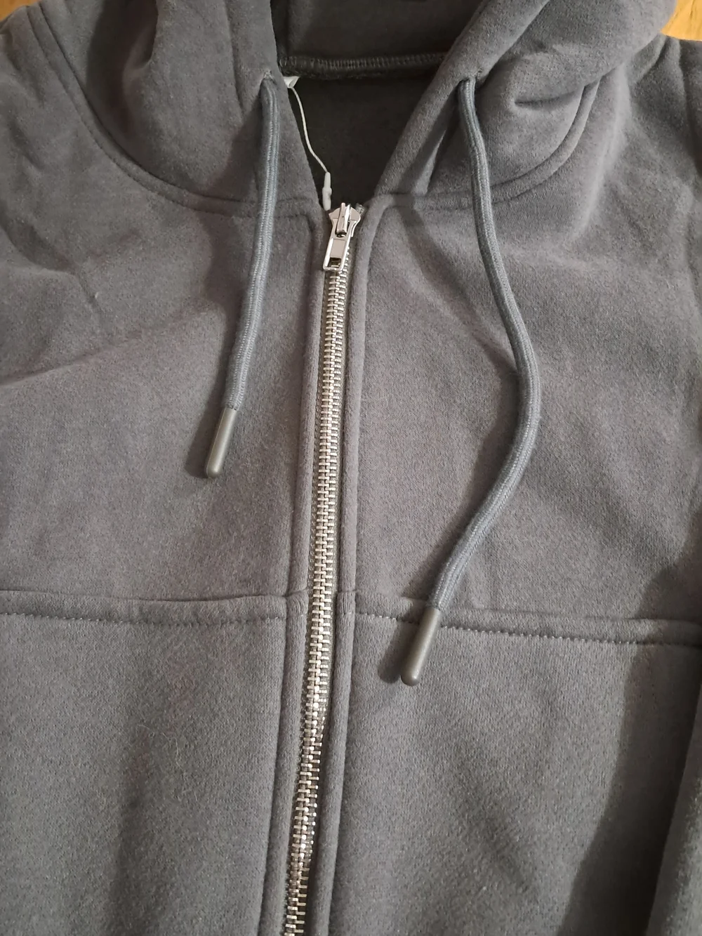 Wide Leg Drawstring Sweatpants - Gray - Picture 10 of 14